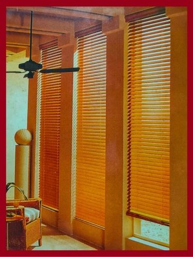 Wood blinds