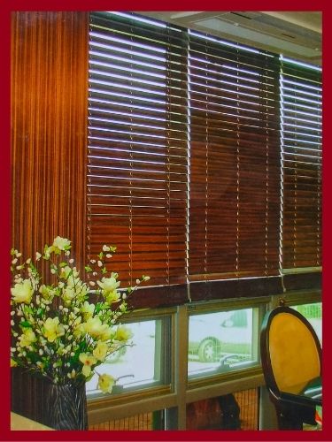 WOOD BLINDS